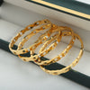 Wholesale Niche Style Titanium Steel 18K Gold Plated Zircon Inlaid Women's Bracelet Jewelry