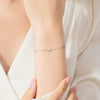 Wholesale Niche Women's Mobius S925 Sterling Silver Inlaid Zircon Bracelet