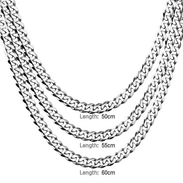 Wholesale Non Fading Hip Hop Style 316L Stainless Steel Necklaces And Bracelets Sets For Women And Men With Whip Chain And Electroplating