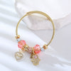 Wholesale Nonfading Adjustable Couple Bracelet With Diamond Treatment Alloy Animal And Zodiac Pattern For Women