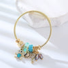 Wholesale Nonfading Adjustable Couple Bracelet With Diamond Treatment Alloy Animal And Zodiac Pattern For Women