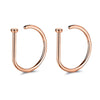 Wholesale Nose Accessories Copper Geometric Style With Electroplating Treatment For Women