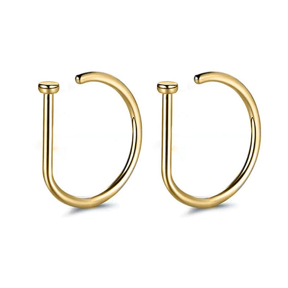 Wholesale Nose Accessories Copper Geometric Style With Electroplating Treatment For Women