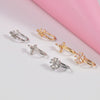 Wholesale Nose Clip Copper Insect Pattern Diamond Design Unisex