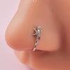 Wholesale Nose Clip Copper Insect Pattern Diamond Design Unisex