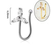 Wholesale Nose Clip Copper Insect Pattern Diamond Design Unisex