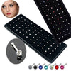 Wholesale Nose Ring Body Piercing Jewelry Stainless Steel Diamond Round For Women