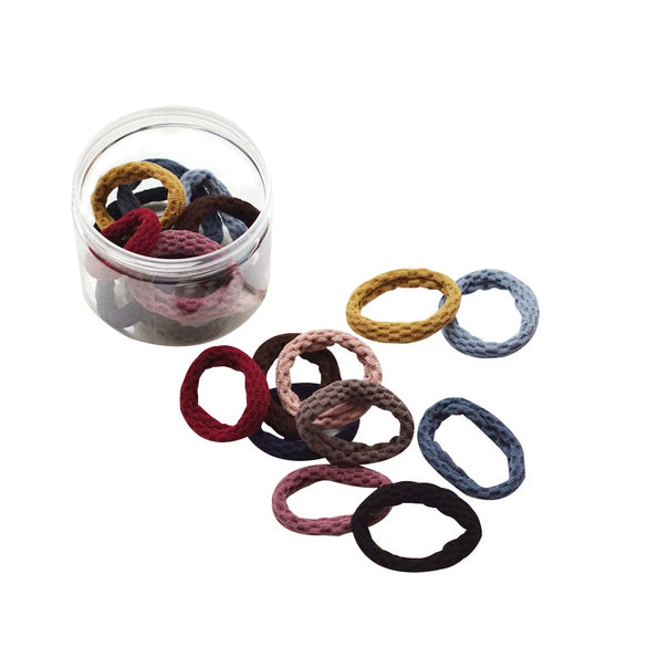 Wholesale Nylon High Elastic Handmade Round Hair Ring For Women