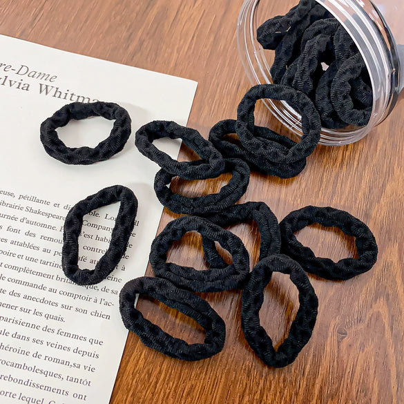 Wholesale Nylon High Elastic Handmade Round Hair Ring For Women