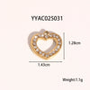 Wholesale Ocean Wind Jewelry Accessories Stainless Steel Pendant With Starfish And Love Design Classic Pattern Vacuum Real Gold Electroplating In Pvd Furnace