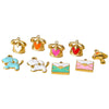Wholesale Oil Drip Style Envelope Puppy Pattern Stainless Steel Phone Holder Pendant Jewelry Accessories 18K Gold Plated