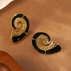 Wholesale Oil Dripping Conch Earrings For Women In Creamy Sweet Girl Style With Animal Zodiac Pattern Made Of 304 Stainless Steel