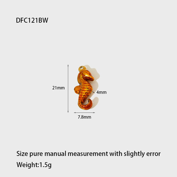 Wholesale Oil Dripping Starfish Stainless Steel Jewelry Accessories For Women Pendant Necklace Bracelet Earrings