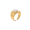 Wholesale Open Ring Stainless Steel Fashion Geometric Electroplating