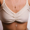 Wholesale Openable Fruit With Diamond Oil Drop Pendant Necklace Electroplated Copper Jewelry Unisex Light Luxury Style