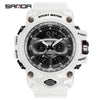 Wholesale Outdoor Sports Watch Tpu Strap Abs Case Acrylic Mirror Round Dial