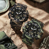 Wholesale Outdoor Waterproof Resin Pu Multifunctional Round Electronic Wristwatch For Men With Camouflage Luminous Style