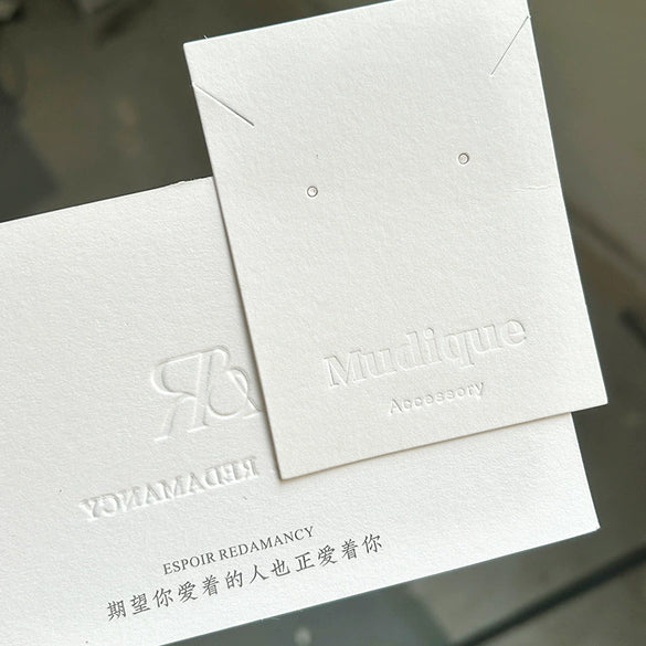 Wholesale Paper And Pvc Jewelry Packaging For Earrings Hair Clips Necklaces And Hair Rings With Light Luxury Style