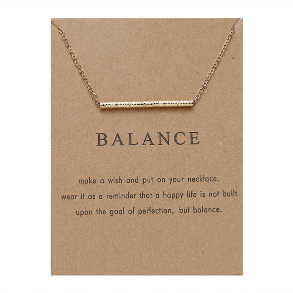 Wholesale Paper Card Animal Necklace Series Pearl Balance Beam Hummingbird Necklace For Women Alloy Electroplated Ochain Clavicle Chain
