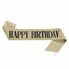 Wholesale Party And Wedding Dress Glitter Cloth Printing Shoulder Strap Happy Birthday Design