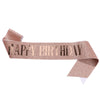 Wholesale Party And Wedding Dress Glitter Cloth Printing Shoulder Strap Happy Birthday Design