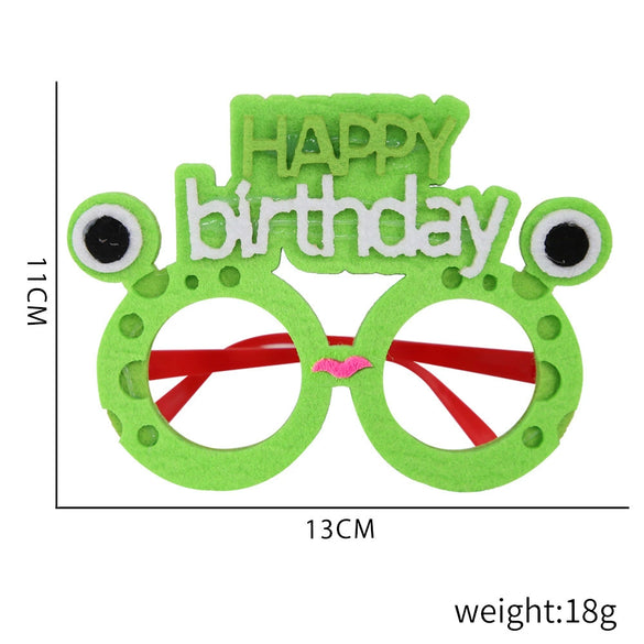 Wholesale Party Decoration Cartoon Animal Plastic Children Photo Props Birthday Funny Glasses