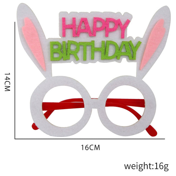 Wholesale Party Decoration Cartoon Animal Plastic Children Photo Props Birthday Funny Glasses