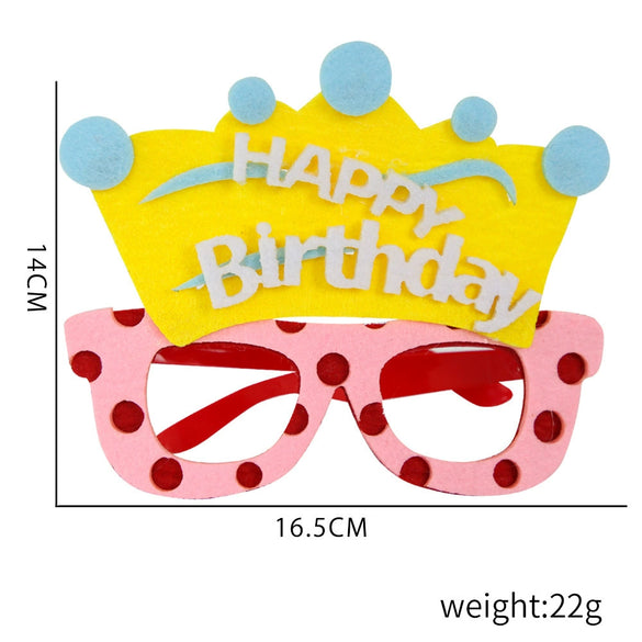 Wholesale Party Decoration Cartoon Animal Plastic Children Photo Props Birthday Funny Glasses