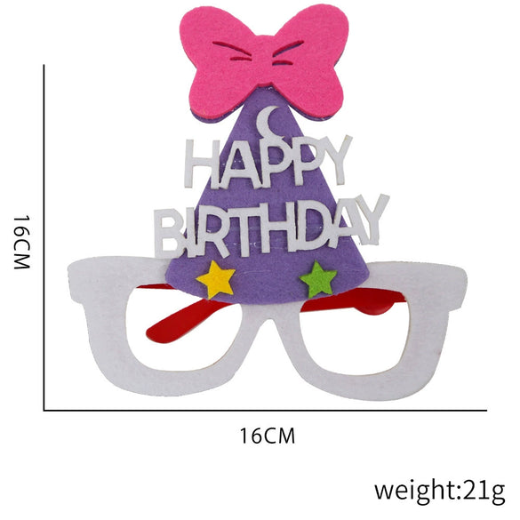 Wholesale Party Decoration Cartoon Animal Plastic Children Photo Props Birthday Funny Glasses
