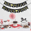 Wholesale Party Decoration Paper Flag With We Will Miss You Lettering And Flower Design In Simple Style