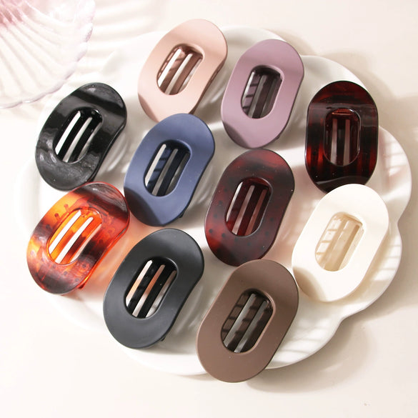 Wholesale Pc Duckbill Clip Hair Accessories Minimalist Geometric Spray Painted For Women