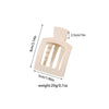 Wholesale Pc Duckbill Hair Clip Geometric Minimalist Painted Style For Women