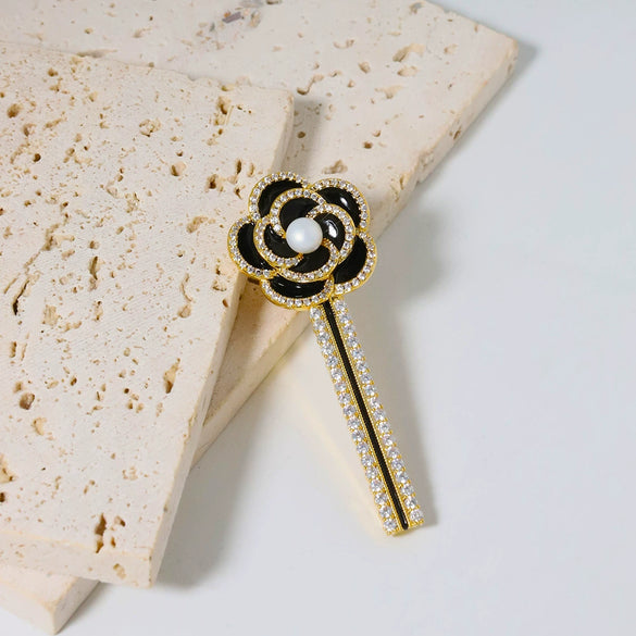 Wholesale Pearl Hairpin Original Geometric Design Electroplated Female Hair Accessories