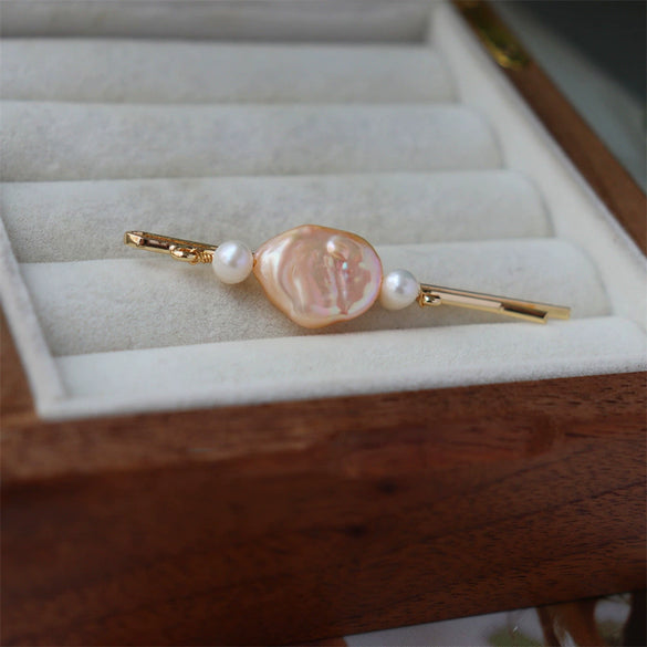 Wholesale Pearl Hairpin Retro Elegant Pastoral Style Weave Design
