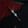 Wholesale Pearl Hairpin Retro Elegant Pastoral Style Weave Design