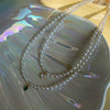 Wholesale Pearl Necklace Copper Freshwater Pearl Rice Shape Droplet Shape Minimalist Style For Women