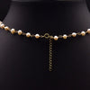 Wholesale Pearl Necklace With French Bow And Constellation Design Electroplated Elegant Clavicle Chain For Women Natural Niche Design Ins Style