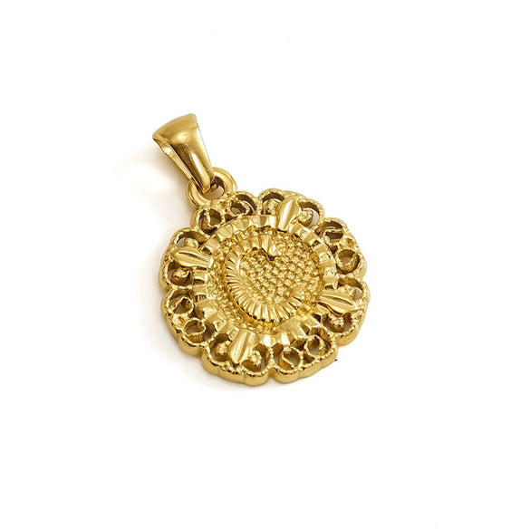 Wholesale Pendant Accessories Stainless Steel Embossed English Letter Number Text Electroplating For Women