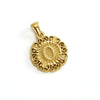 Wholesale Pendant Accessories Stainless Steel Embossed English Letter Number Text Electroplating For Women