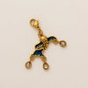Wholesale Pendant Bag Chain Stainless Steel Geometric Pattern Furnace Vacuum Plated 18K Gold Color