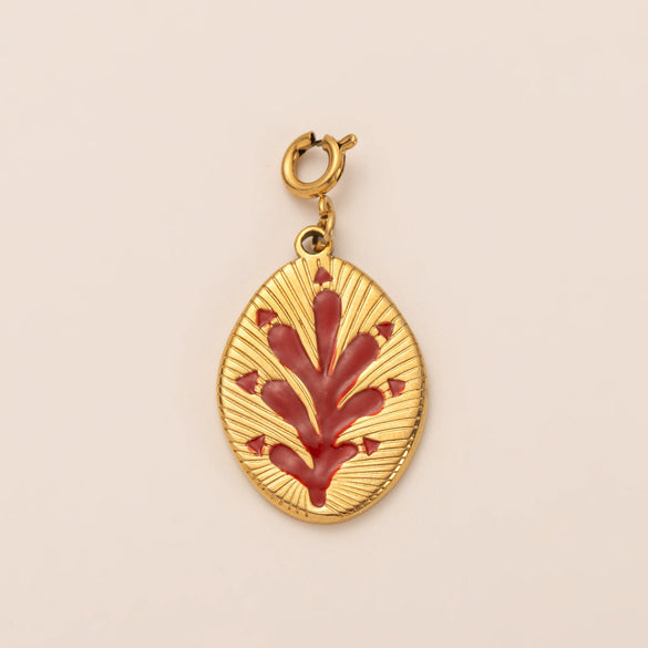 Wholesale Pendant Bag Chain Stainless Steel Geometric Pattern Furnace Vacuum Plated 18K Gold Color