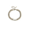 Wholesale Pendant Bracelet Titanium Steel Retro Fashion Doublelayered Diamondencrusted Round Blueeyed Star Lightning Design Electroplated