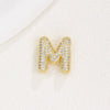 Wholesale Pendant Clavicle Chain Copper Gold Plated Letter Shape Versatile Style