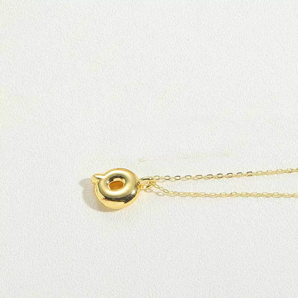 Wholesale Pendant Clavicle Chain Necklace Copper Electroplated With Letters Numbers Text Style For Women
