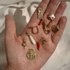 Wholesale Pendant Conch Fish Style Copper 18K Gold Color Furnace Vacuum Plating