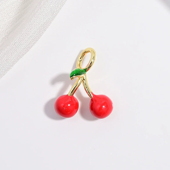 Wholesale Pendant Copper Fruit Shape Dripping Oil Minimalist Style