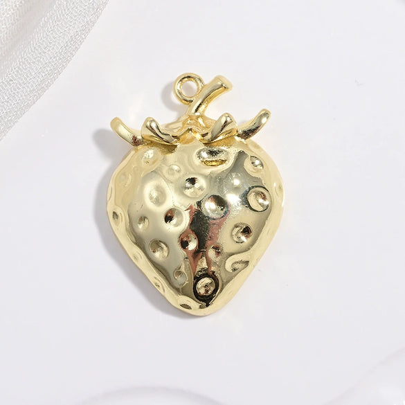 Wholesale Pendant Copper Fruit Shape Dripping Oil Minimalist Style