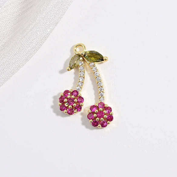 Wholesale Pendant Copper Fruit Shape Dripping Oil Minimalist Style