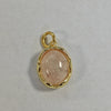 Wholesale Pendant Copper Stainless Steel Geometric Electroplating Unisex Natural Stone Diy