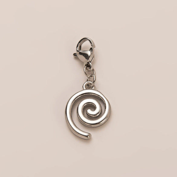 Wholesale Pendant Luggage Chain Stainless Steel Geometric Heart Electroplated 18K Gold Color Retention